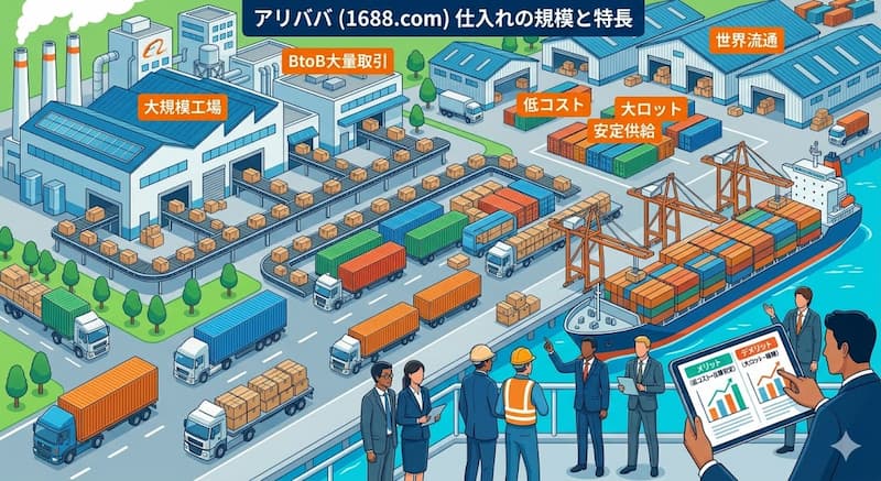 アリババ仕入れのメリットとデメリット