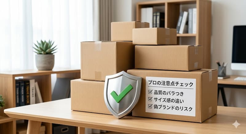 韓国ファッション中国仕入れの検品ポイント