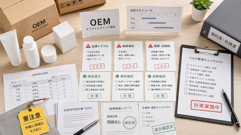中国OEMブランド構築のリスクと対策