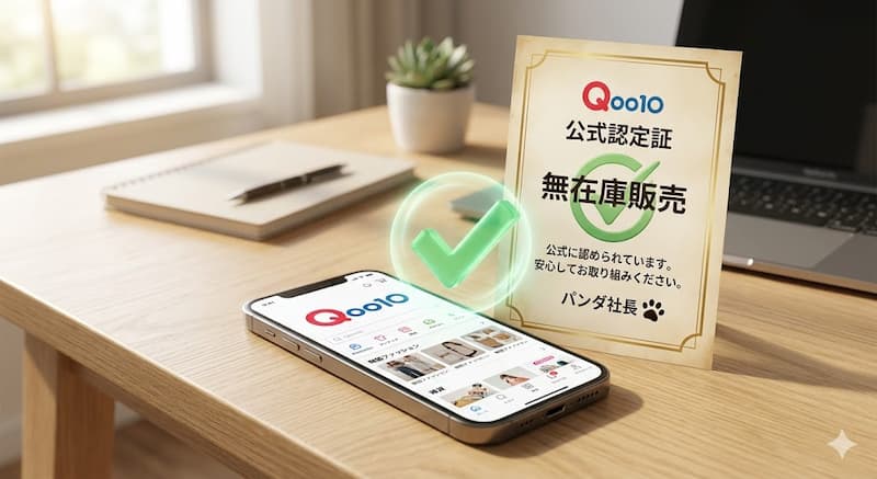 Qoo10の無在庫転売は規約違反ではない