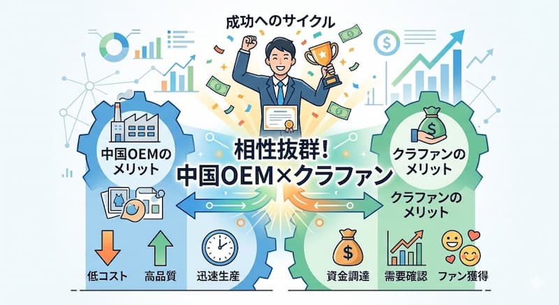 中国OEMとクラファンの相性抜群な理由