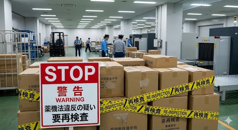 薬機法違反時のペナルティと税関対応