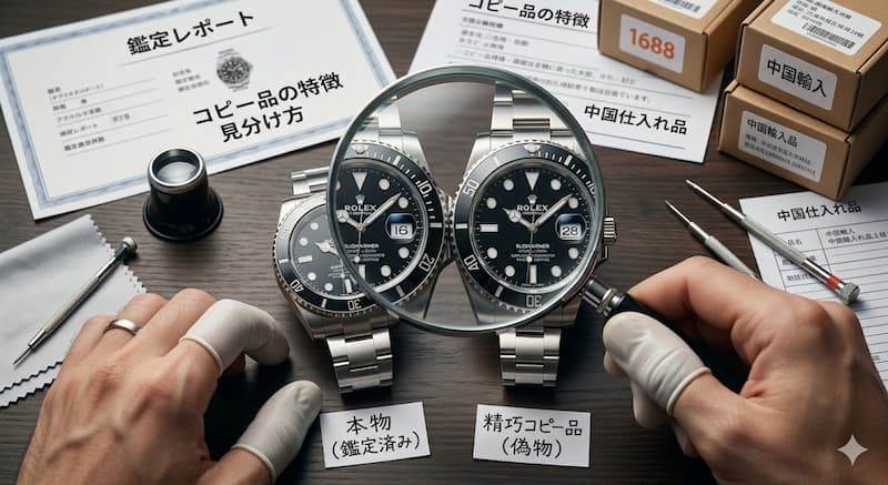中国輸入で注意すべき偽物・スーパーコピー品の種類