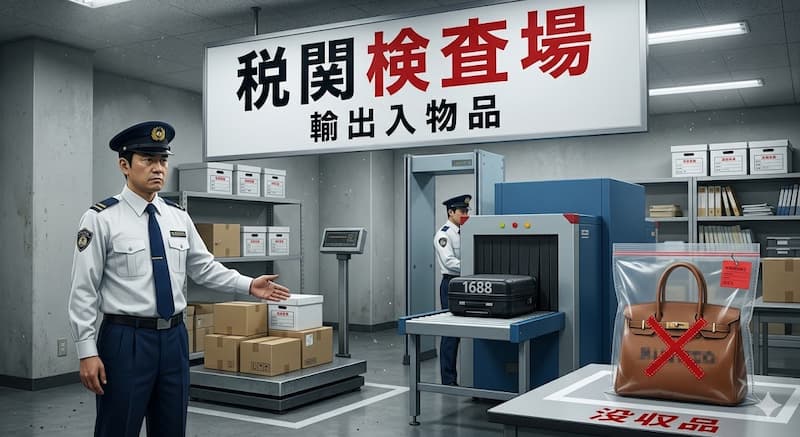 偽ブランド品の違法性と税関リスク