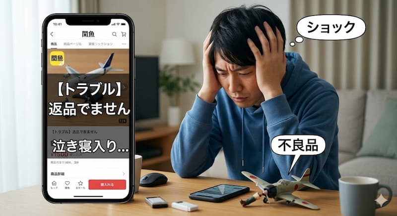 閑魚(シェンユー)の返品ができない理由と注意点