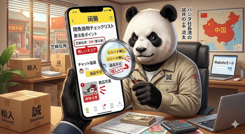 閑魚で偽物やコピー品を見分けるための購入前チェックリスト