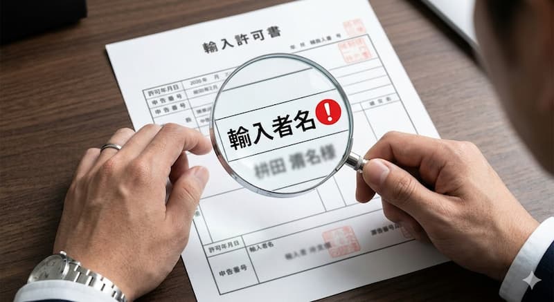 輸入申告名義人について