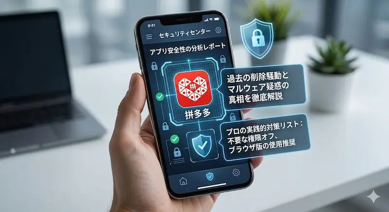拼多多アプリの安全性分析とプロの実践的対策リスト